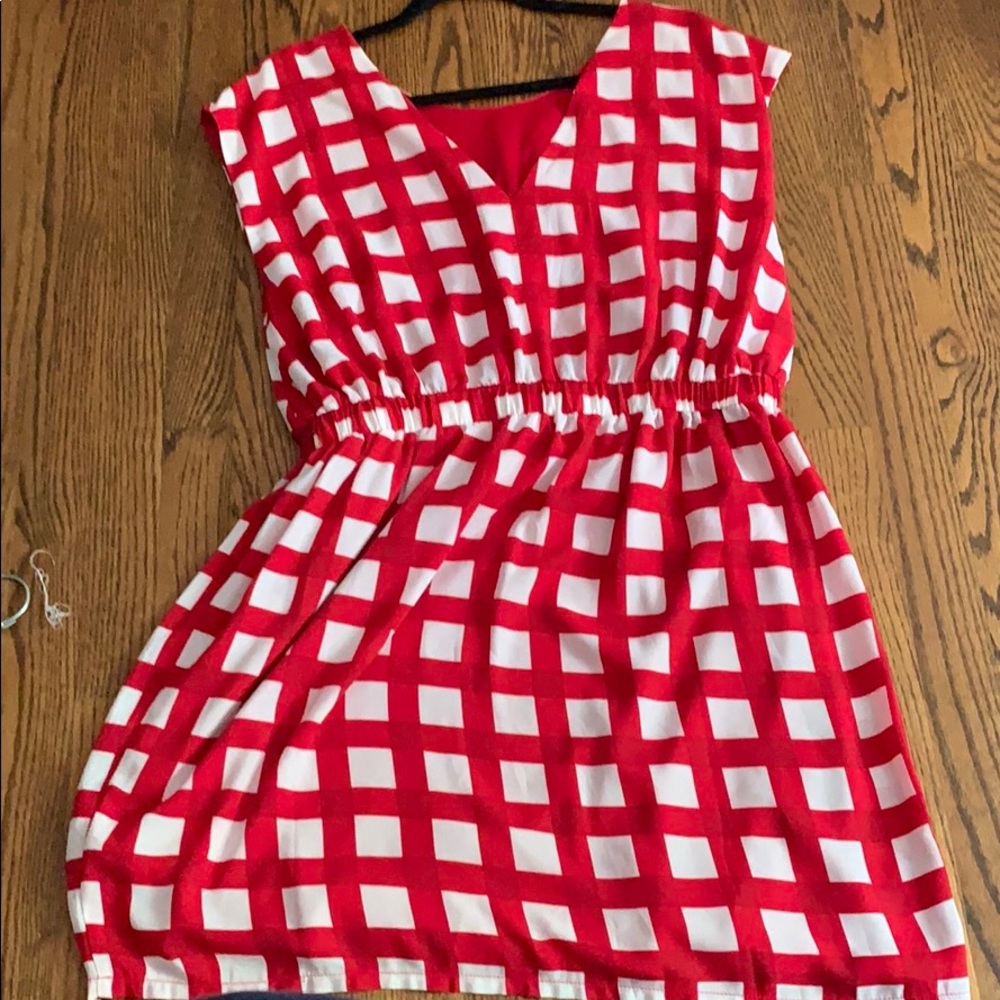 Red Gingham Dress